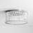 LED Crystal Drum Flush Mount