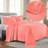 Superior Solitaire Waffled Matelassé Bedspread Set with Shams-2045350954-2045351126