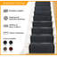 Stair Runner Abby Solid Colour Flatweave Area Rug-1054071580