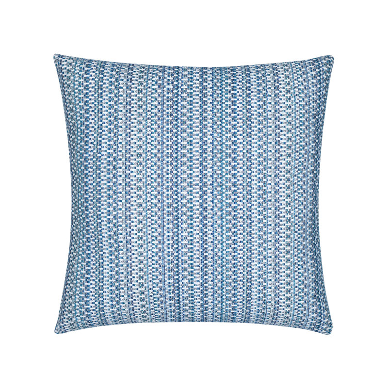 Kaleidoscope Indoor/Outdoor Pillow Cover & Insert, Blue, 20" x 20", Square