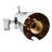 Lift-Up Diverter Bathtub Faucet with 6 Settings Handheld Shower in Chrome (Rough-in Valve Not Included)-129764450