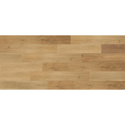 Revêtement de sol en bois d’ingénierie à longueur variable 0,5" en chêne x 8,62"