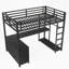 Lit mezzanine en métal avec garde-robe et bureau en L-1527086709-1527086711