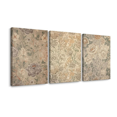 3 Piece Wrapped Canvas Wall Art