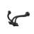 Wrought Iron Double Wall Mounted Robe Hook