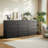 Dejesus 5-Drawer Dresser 27.5"W Single Dresser With Waveform Fluted Panel-1082240783