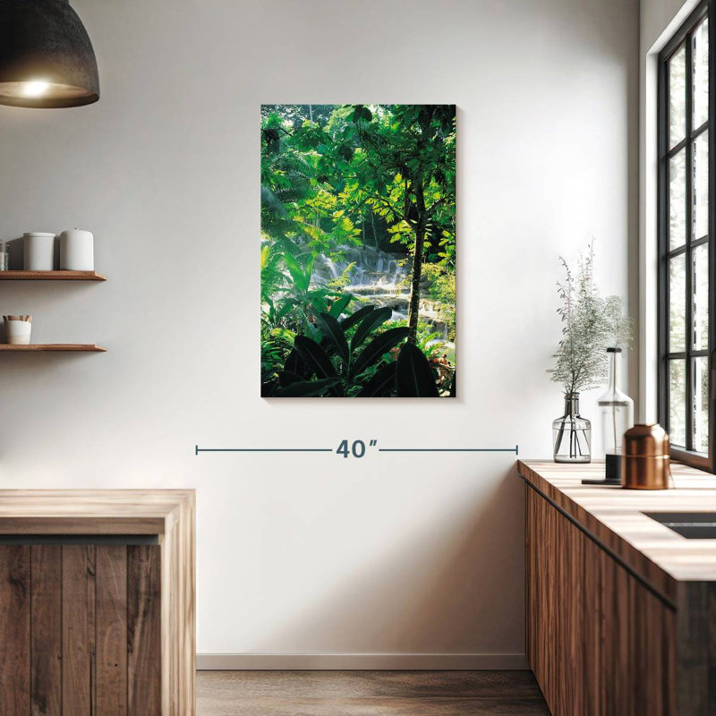 Cascades tropicales de Harnek Dunn, H 36 po x l 24 po