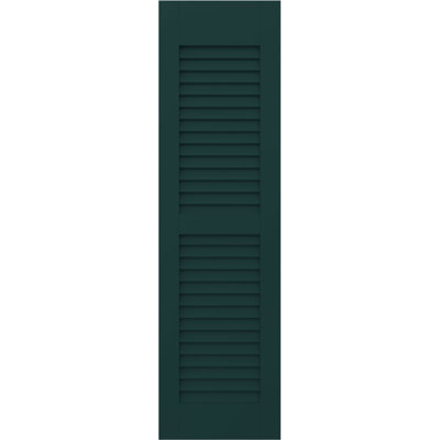 Americraft Two Equal Louver Shutters (Per Pair)