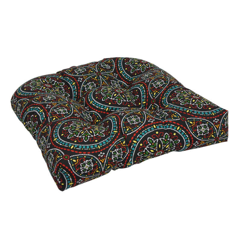Outdoor 5'' Seat Cushion, Black