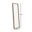 Lanare Solid Wood Rectangle Mirror