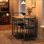 Ensemble de table de salle à manger 3 pièces pour 2 pour appartement, ensemble de table de cuisine compacte avec 2 chaises en bois, ensemble de table bistro Farmhouse