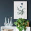 Bleu impérial - impression sur toile tendue-559935122