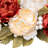 Autumn Harvest Artificial Floral Half Wreath with Fall Foliage 21-Inch