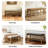 Modern Upholstered Storage Bench Solid Wood Entryway Shoe Bench-1591546410