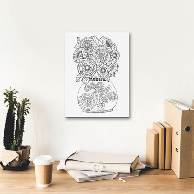«Lets Draw Flowers-27» par Hello Angel