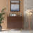 Wood 32" H 2-Door Accent Cabinet with Metal Legs-147207506