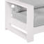 Fauteuil d'extérieur en aluminium 37,40 po Hoyt-1687941110-1699391003