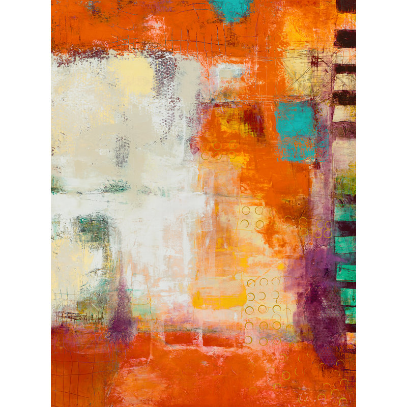 «Beneath my Feet II» par Ann Golumbuk - impression, Extérieur, H 53 po x l 40 po x P 1,5 po