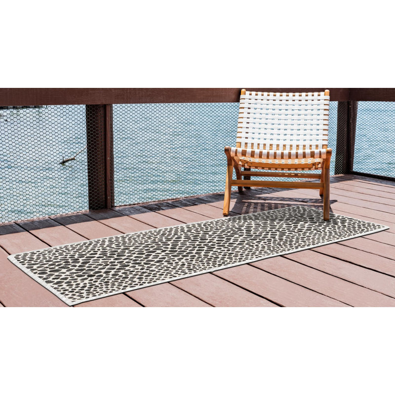 Animal Print Area Rug, Runner 61 x 244cm