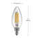 40 Watt Equivalent B11 E12/Candelabra Dimmable 2700K LED Bulb