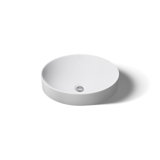 Vox® Vitreous China Oval Vessel Bathroom Sink with Overflow