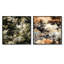 Callison - ensemble de 2 collages carrés en forêt-101843266-101843267