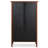 Beachley Solid Wood Slatted Bookcase in Mission Oak