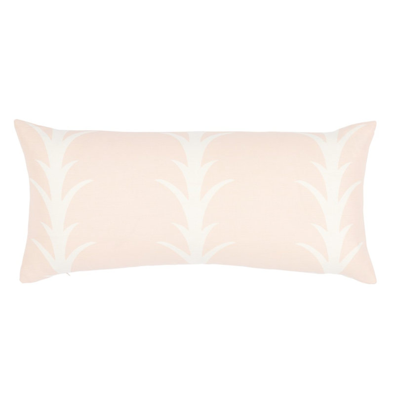 Coussin à rayures Schumacher x Celerie Kemble, Rosé