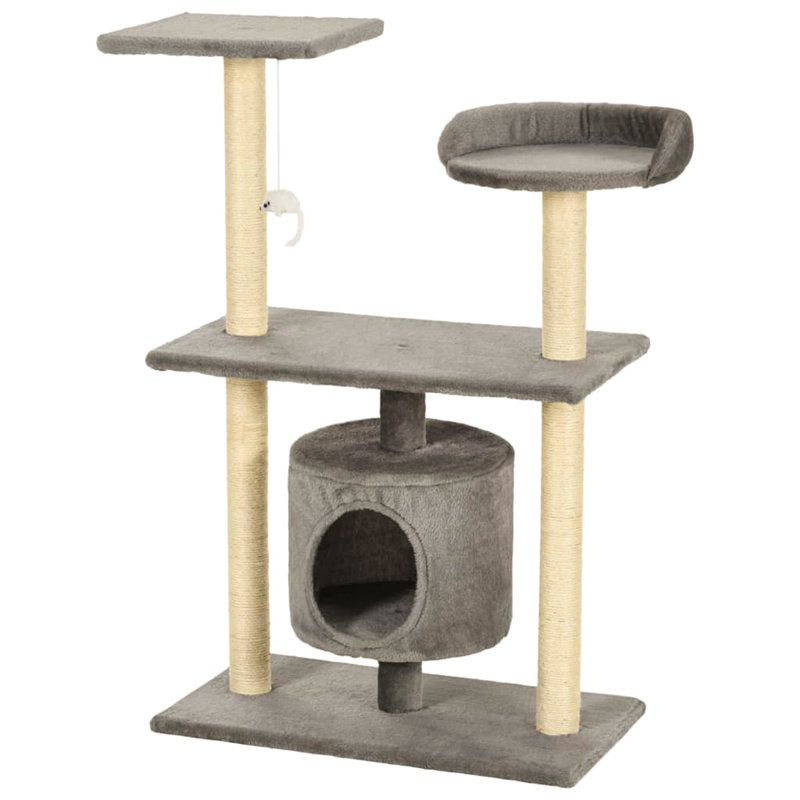 Wareham 95cm H Cat Tree, Grey