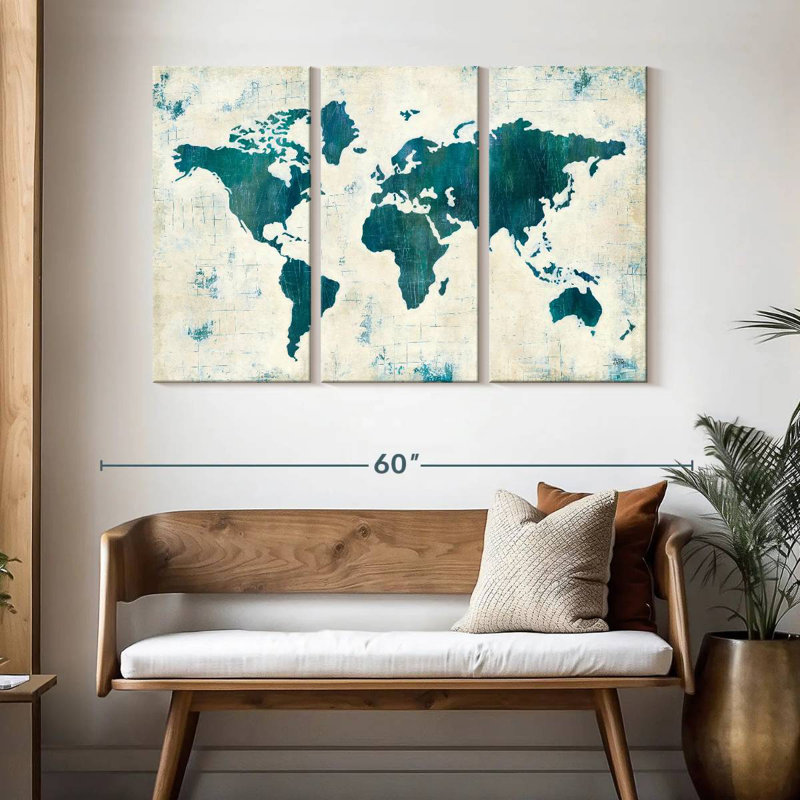 Aliaz Découvrez le monde, H 32 po x l 50 po