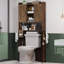 Armoire de rangement au-dessus de la toilette Eveleth-1045416873