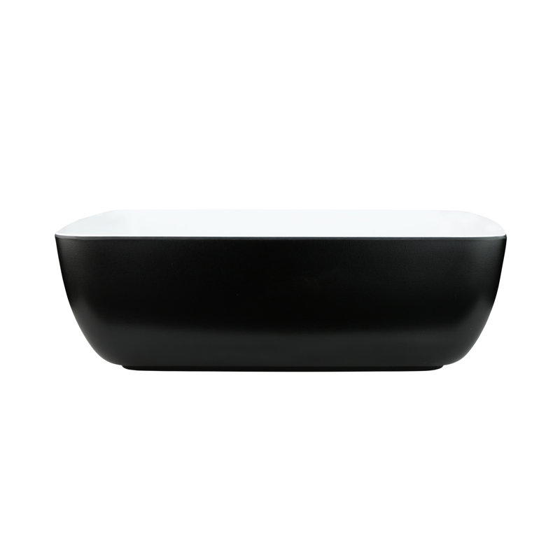 Elite Global Solutions Infinity Melamine Serving Bowl, Black
