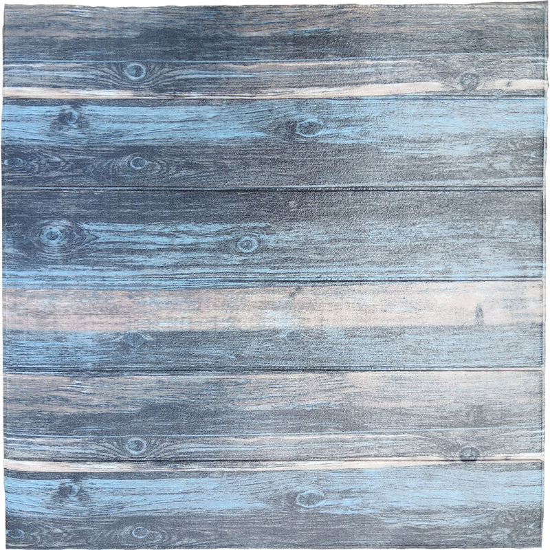 Panneau mural 3D 28 po x 28 po (paquet de 10), Gris anthracite / bleu / beige