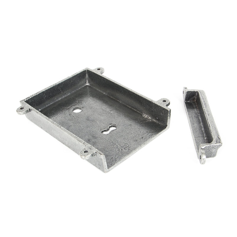 Lock & Cover Rim, Pewter Patina