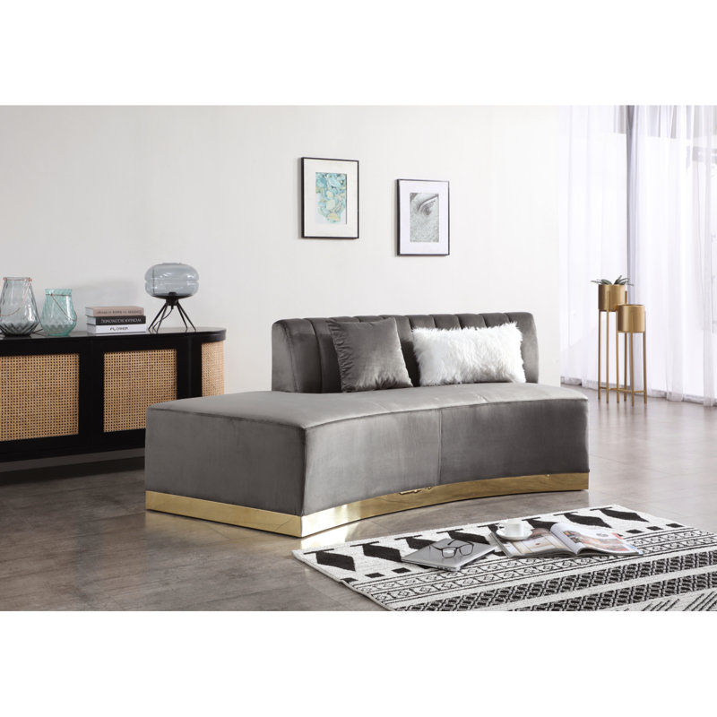 Chaise moderne Brentwood, Dark Grey