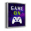 «It's Game On II», toile encadrée de qualité supérieure - prête à être accrochée-590006460-590006461