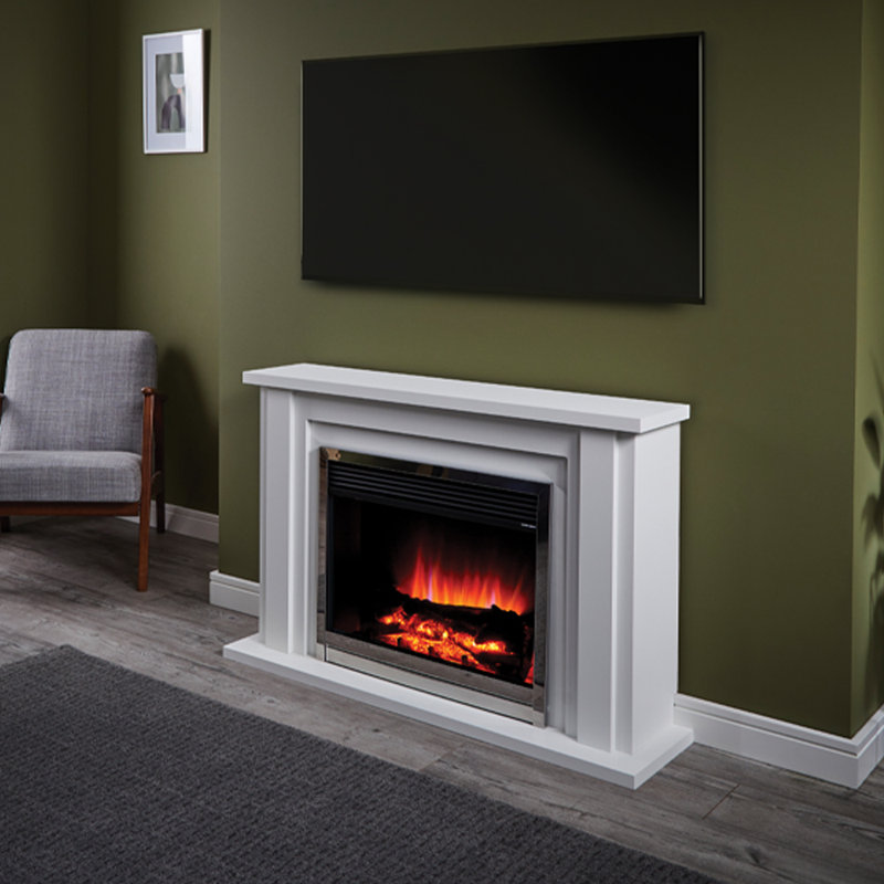 Vermont Electric Fireplace Suite