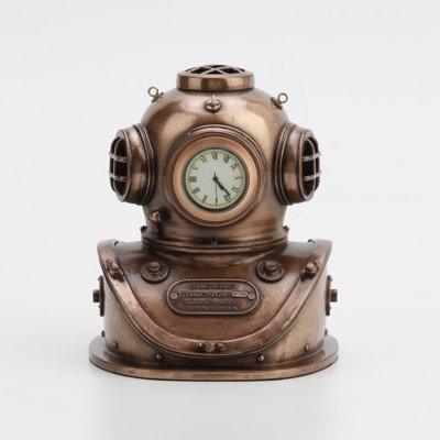 Bunnell Bronze Tabletop Clock