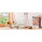 Metal Twin Size House Platform Bed With Triangle Structure, Pink-243458191
