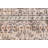 Small Vintage Turkish Oushak Rug - Beige Wool Anatolian Doormat with Boho Antique Design