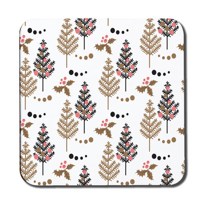 Square 6 Piece Coaster Set