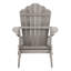 Chaise Adirondack pliante en plastique Henninger-643169832
