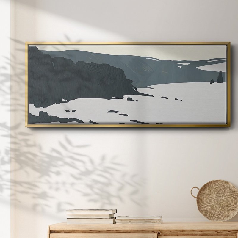 Cutter Island I - toile encadrée, H 8 po x l 20 po