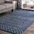 Xzayden Striped Wool Area Rug-525474833
