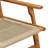 Wood, Rope Medium Ergonomic Outdoor Bench Rectangular-1254256711
