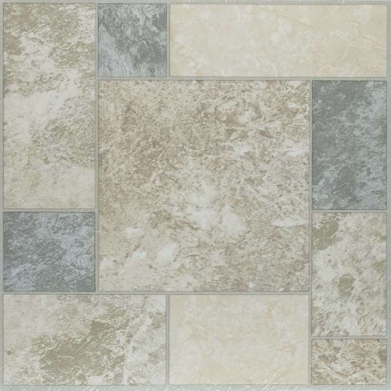 Tivoli Marble Blocks 12" x 12" 1.2mm Vinyl Tile