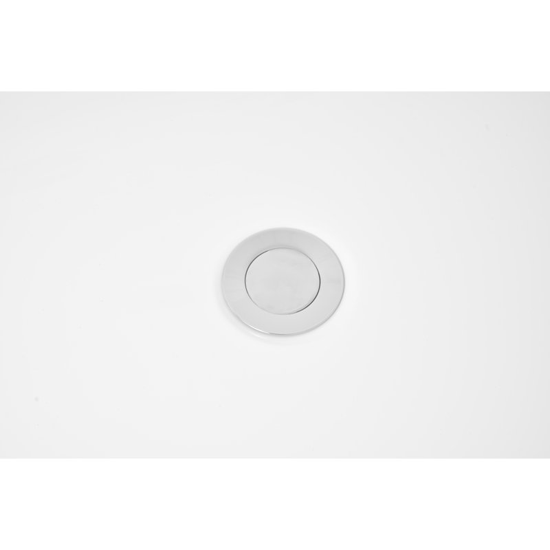 Glossy White 72" Acrylic Modern Freestanding Bathtub