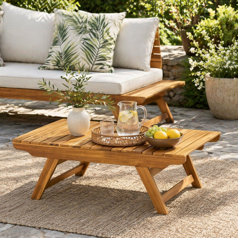 Table d'appoint, Teak