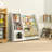 Chitara 5-Tier Book Display Bookcase Bookshelf with Storage Organizer-1916988928