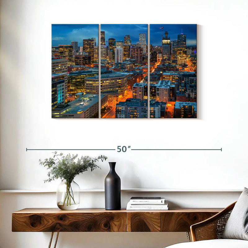 Nicci Denver Blue Hour, H 24 po x l 38 po